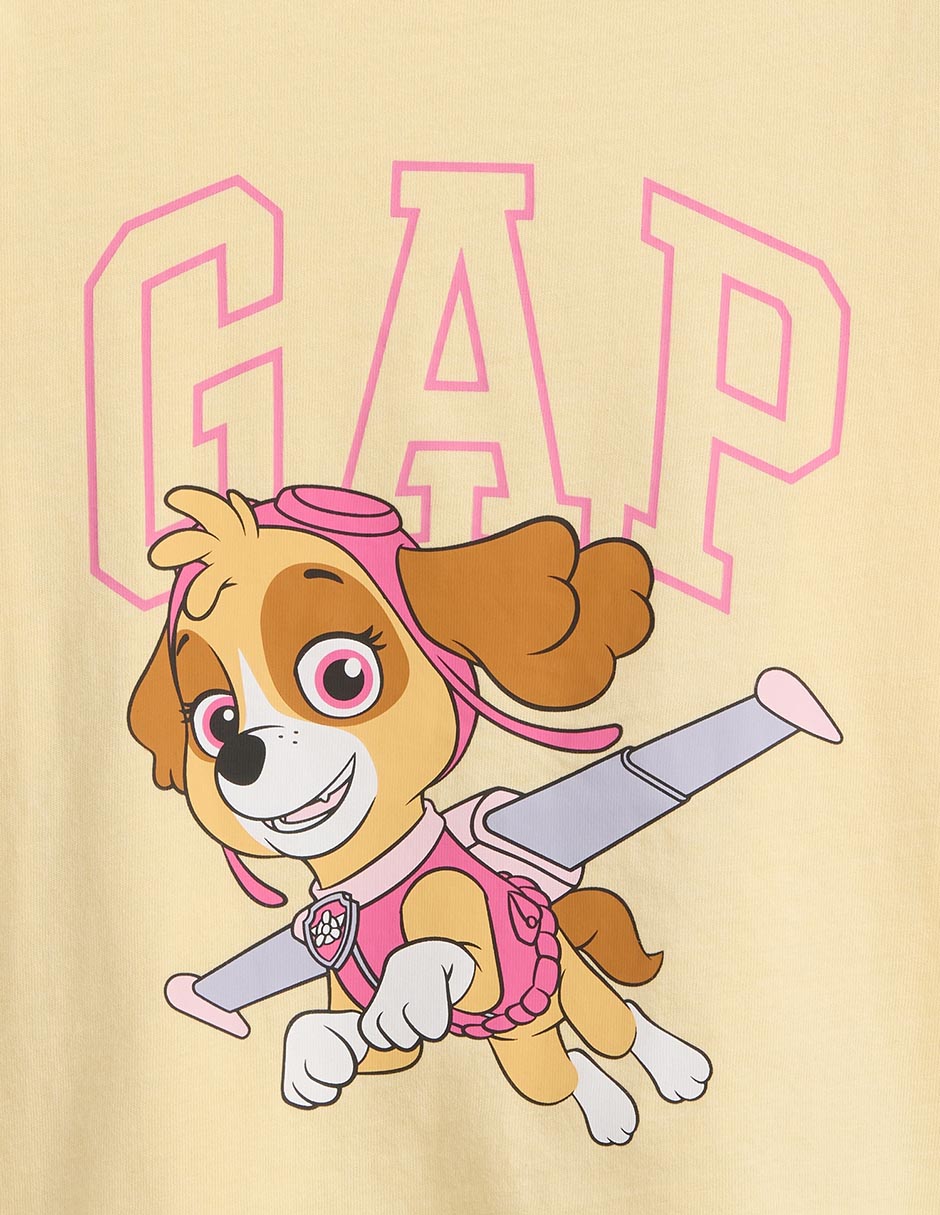 Playera Skye Paw Patrol manga larga para bebé niña 3