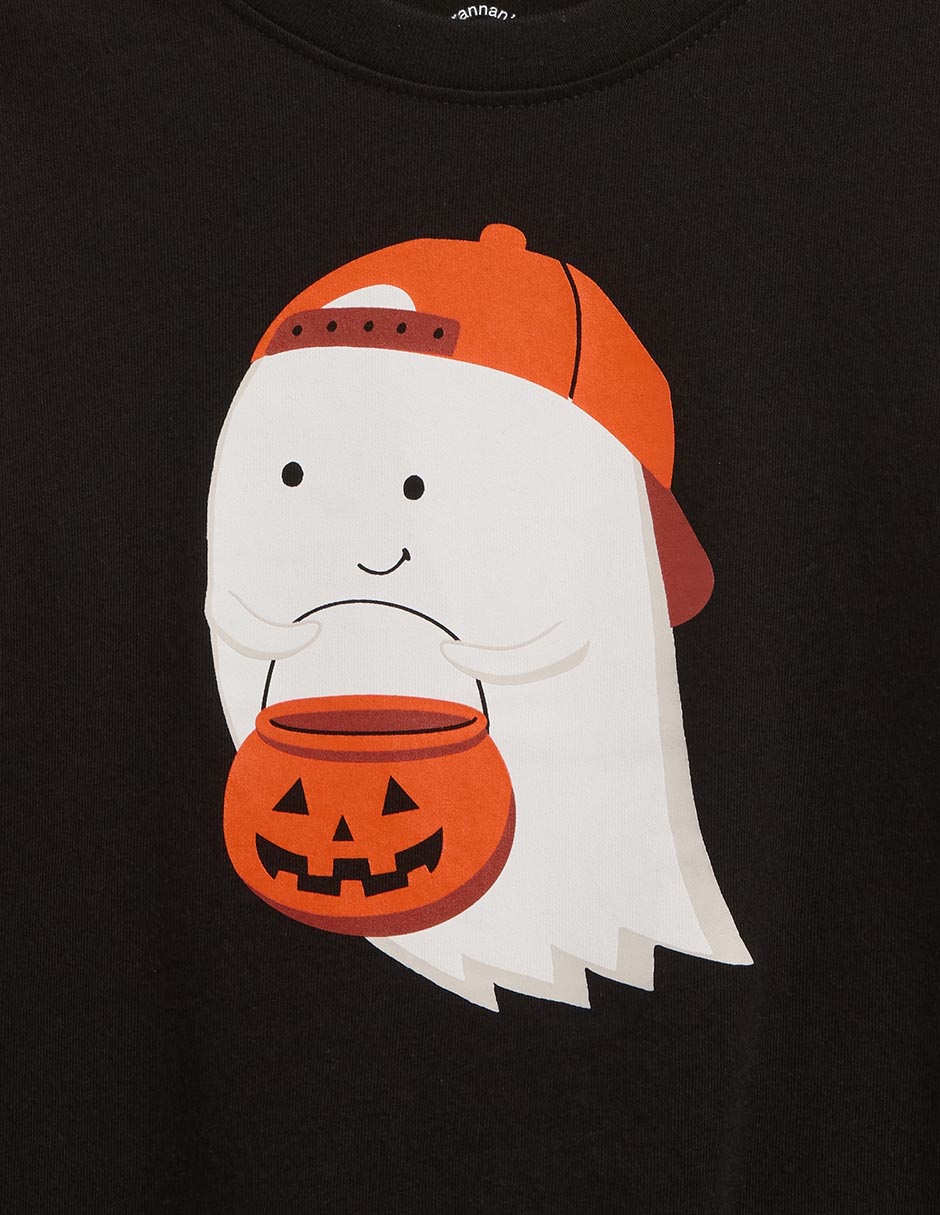 Playera Halloween manga corta para niño 3