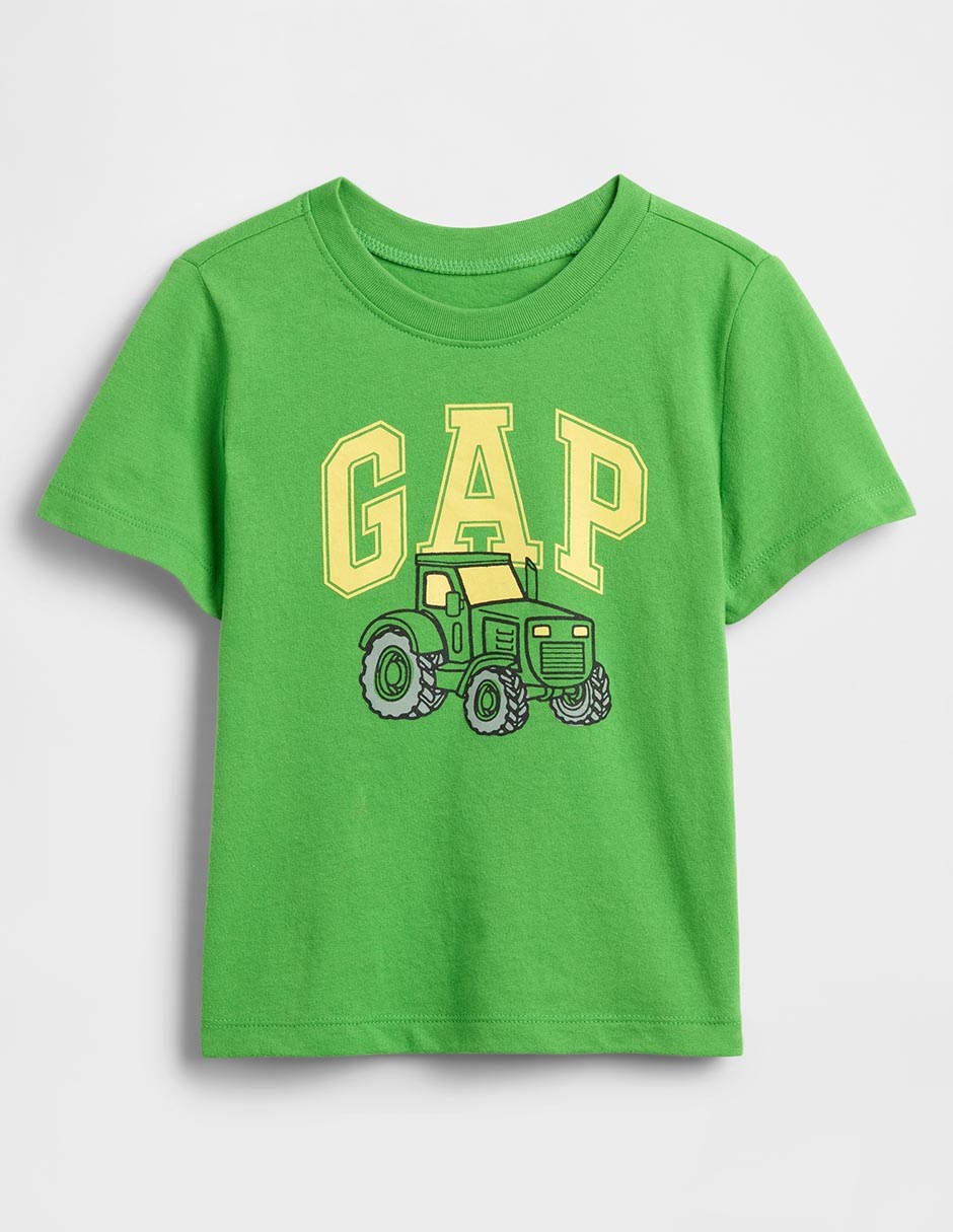 Playera manga corta para niño