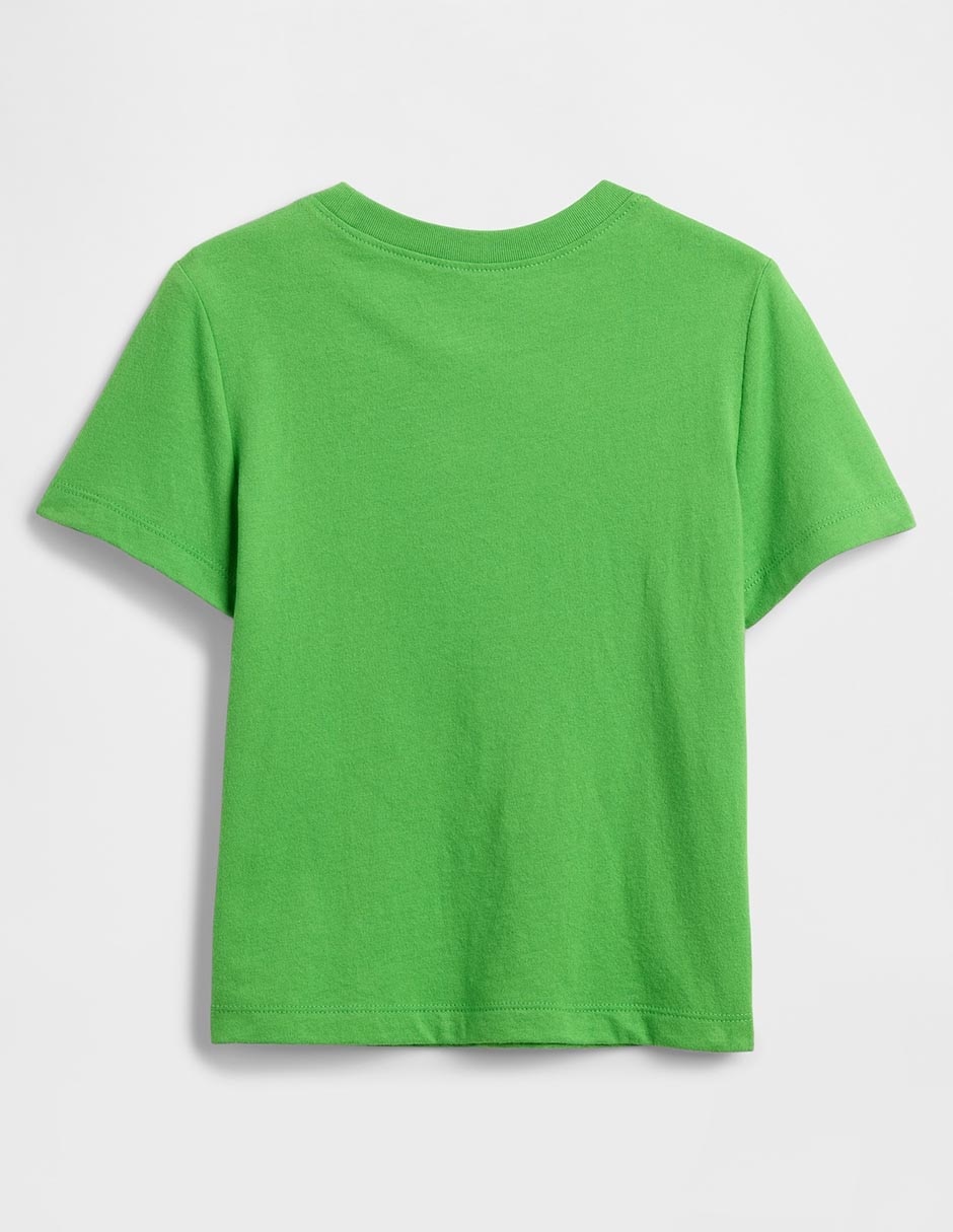 Playera manga corta para niño
