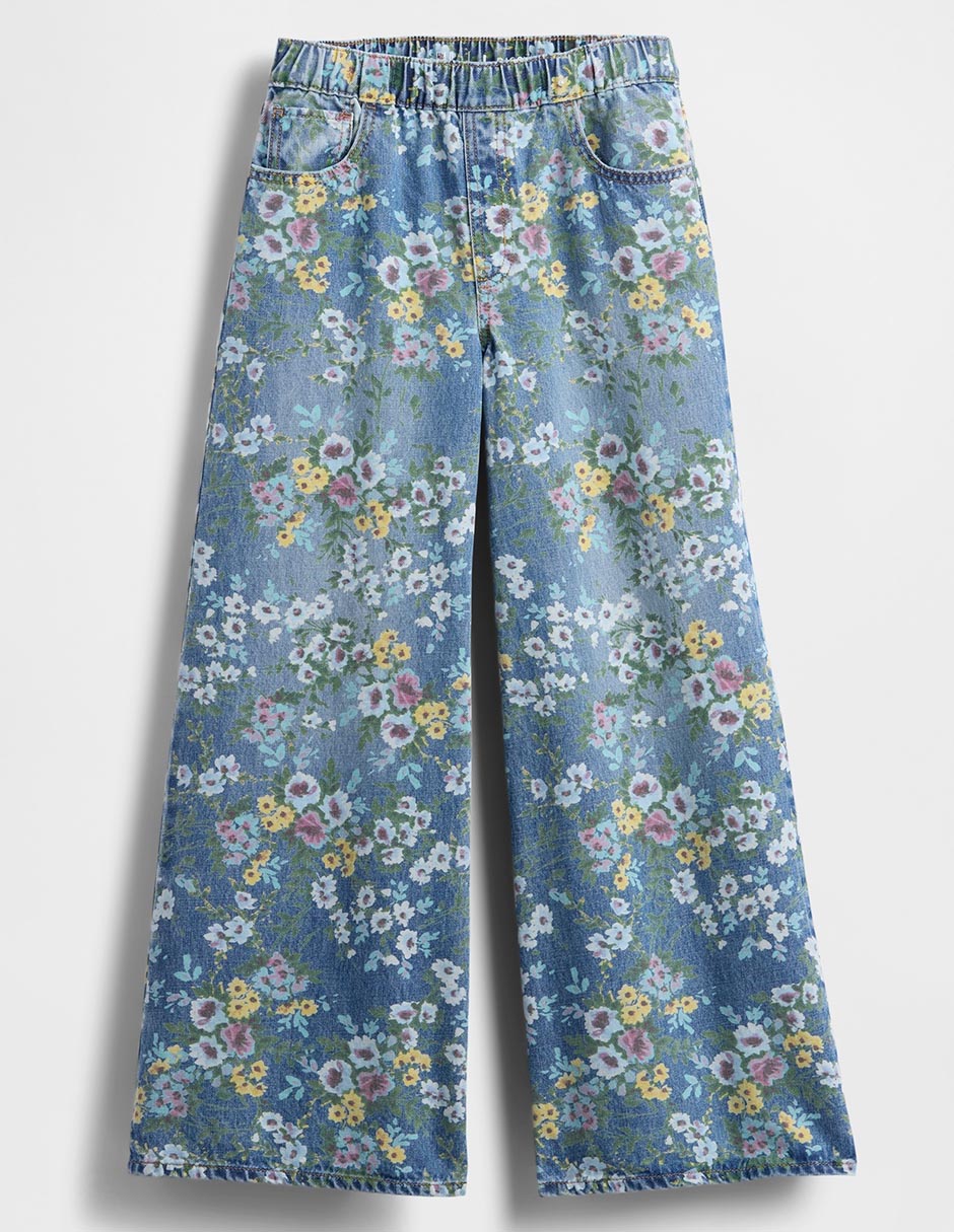 Jeans baggy deslavado para niña 3