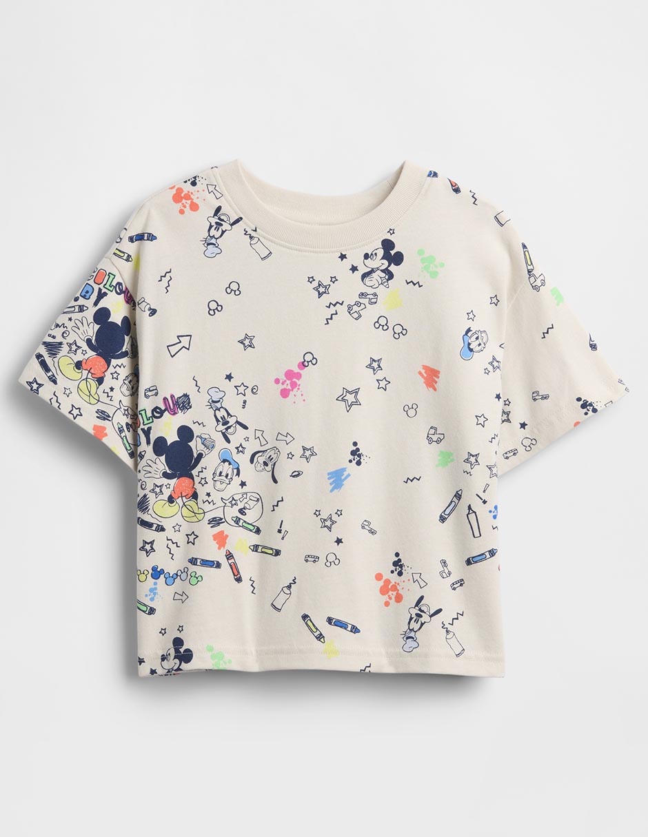 Playera Mickey And Friends manga corta para infantil