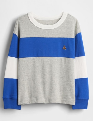 Playera manga larga para niño Playera manga larga para niño