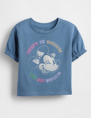 Playera Minnie Mouse Disney manga corta para niña Playera Minnie Mouse Disney manga corta para niña