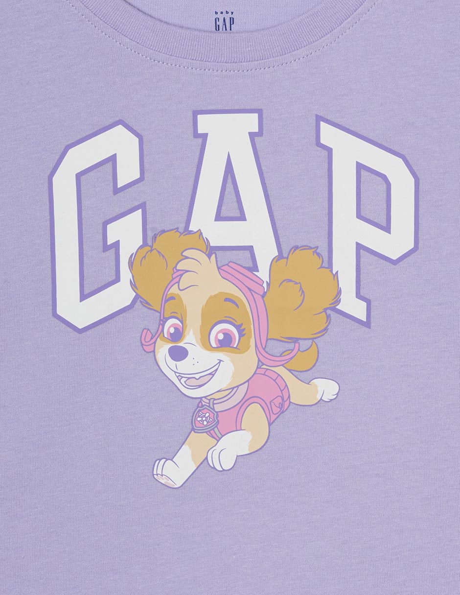 Playera Skye manga larga para bebé niña 3