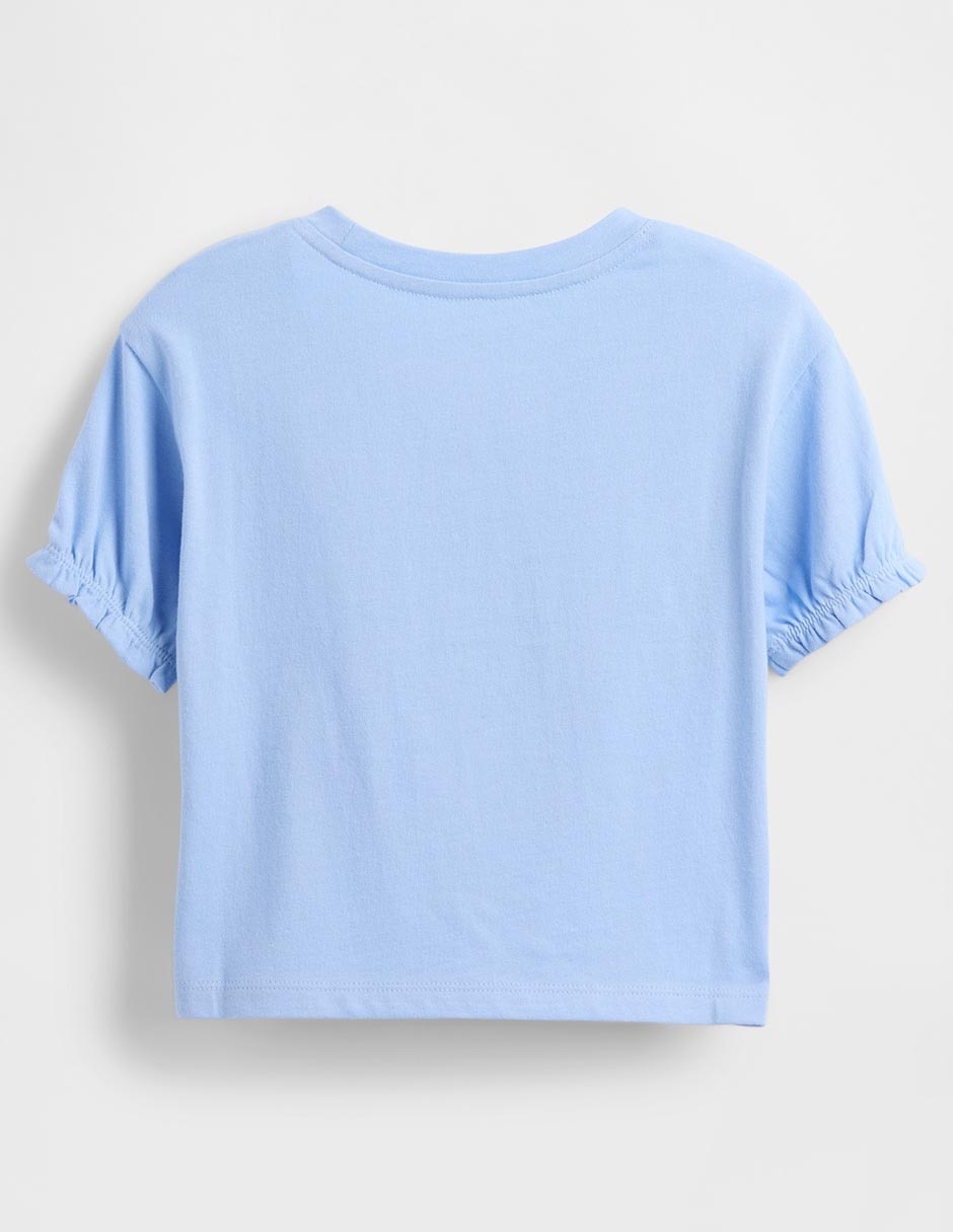 Playera manga corta para bebé niña