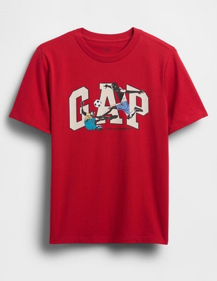 Playera manga corta para niño