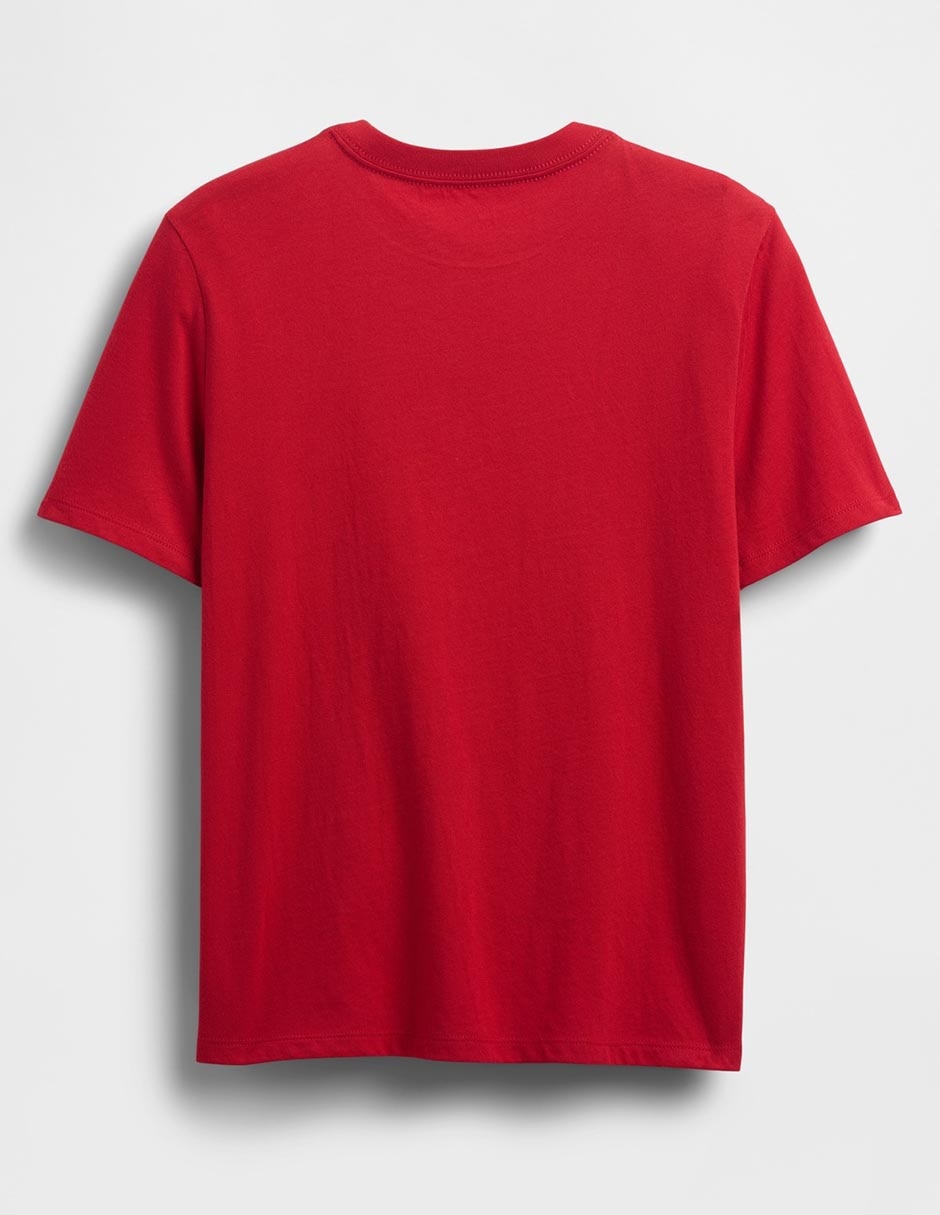 Playera manga corta para niño