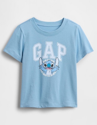 Playera Stitch Disney manga corta para bebé niño
