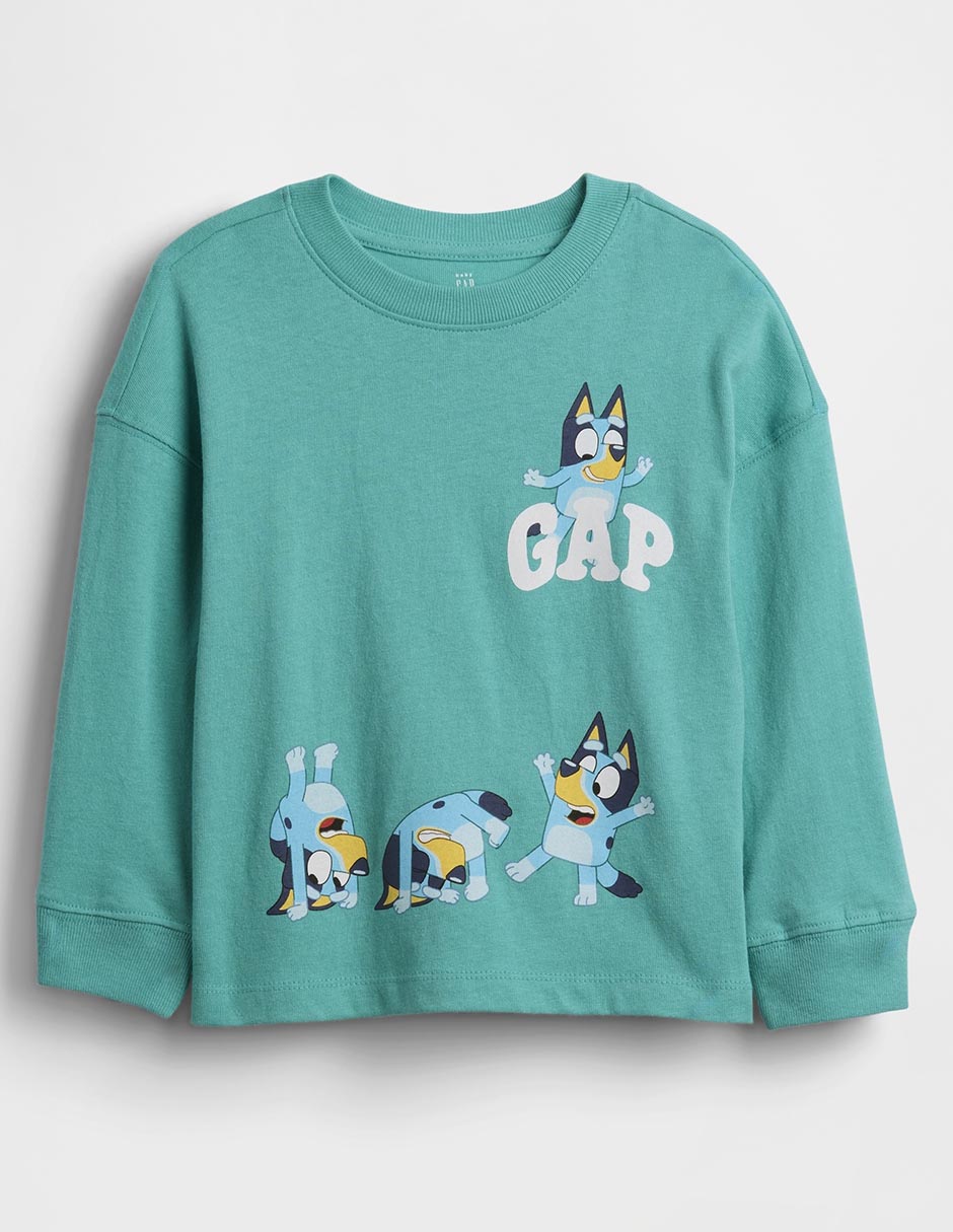 Playera manga larga para bebé niño Playera manga larga para bebé niño