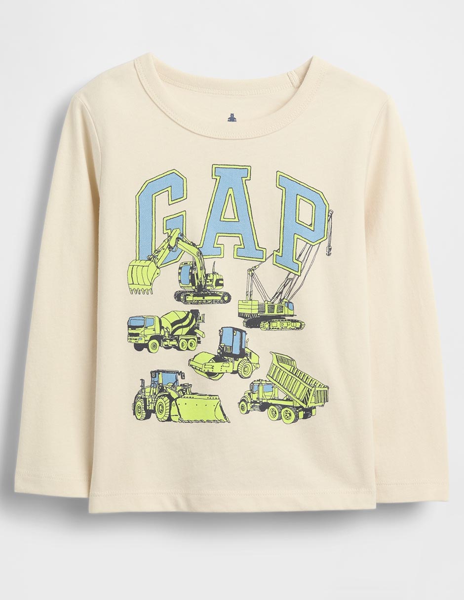 Playera manga larga para bebé / infantil niño