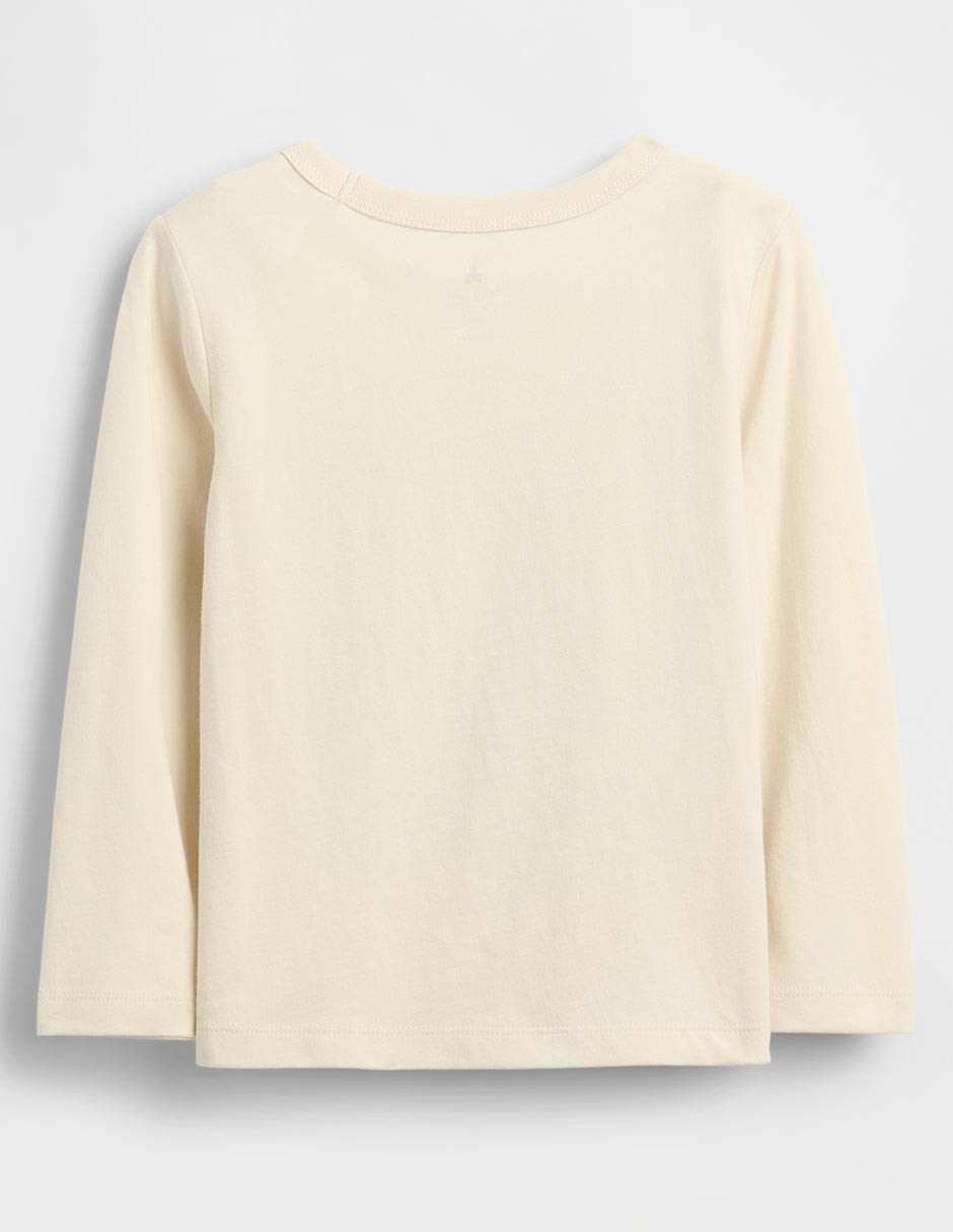 Playera manga larga para bebé niño 2