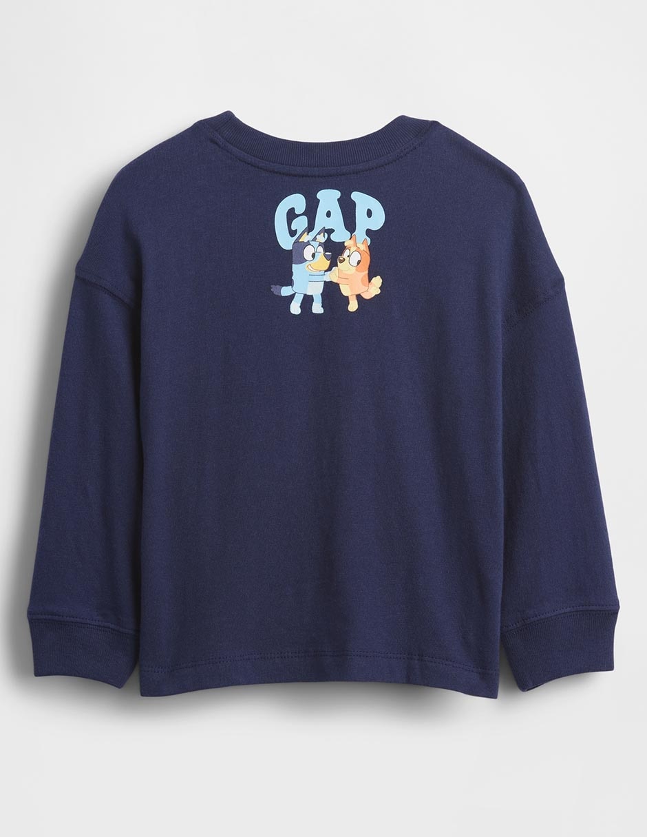 Playera manga larga para bebé niño 2