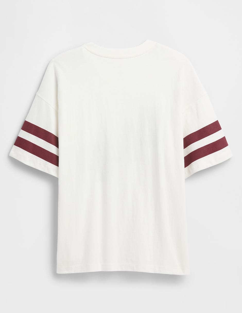 Playera manga corta para niño