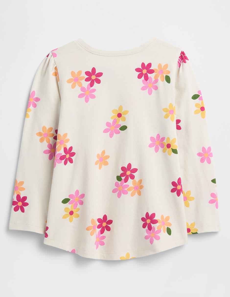 Playera manga larga para niña 2