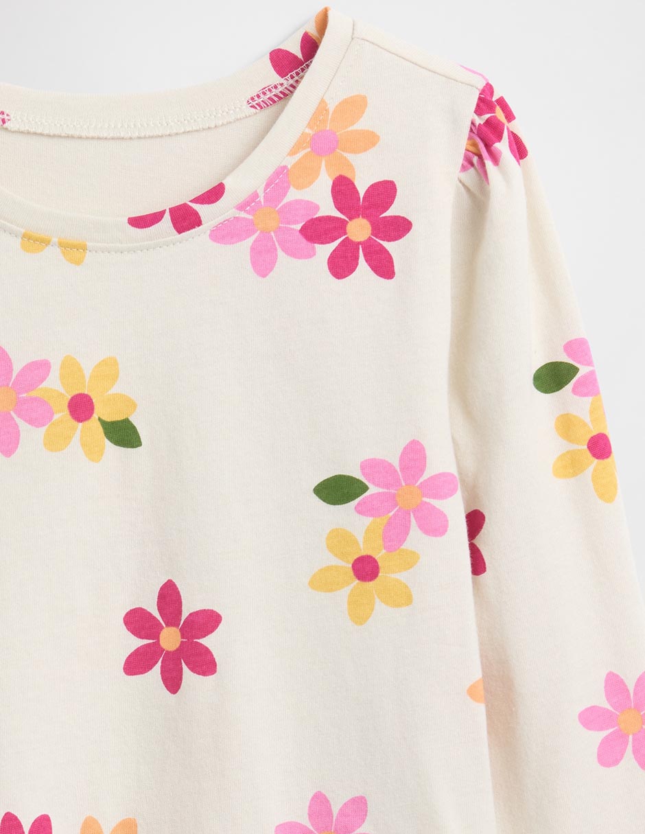 Playera manga larga para niña 3