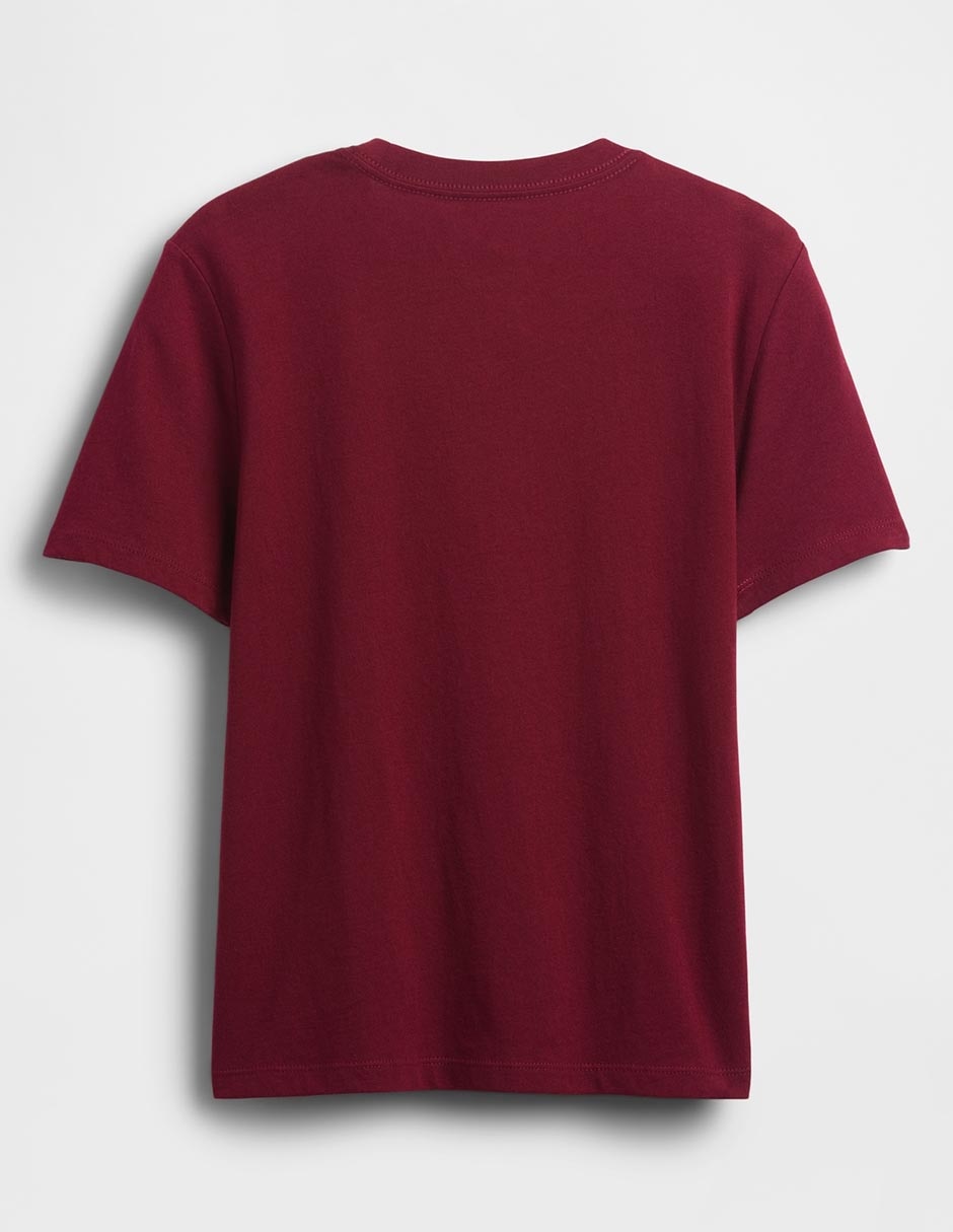 Playera manga corta para niño