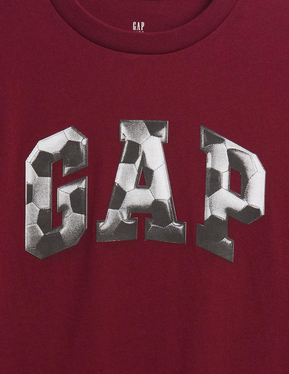 Playera manga corta para niño