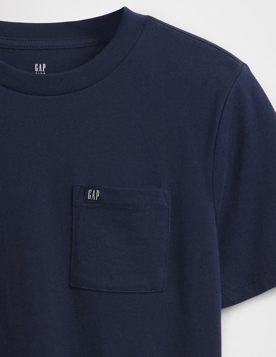 Playera manga corta para niño