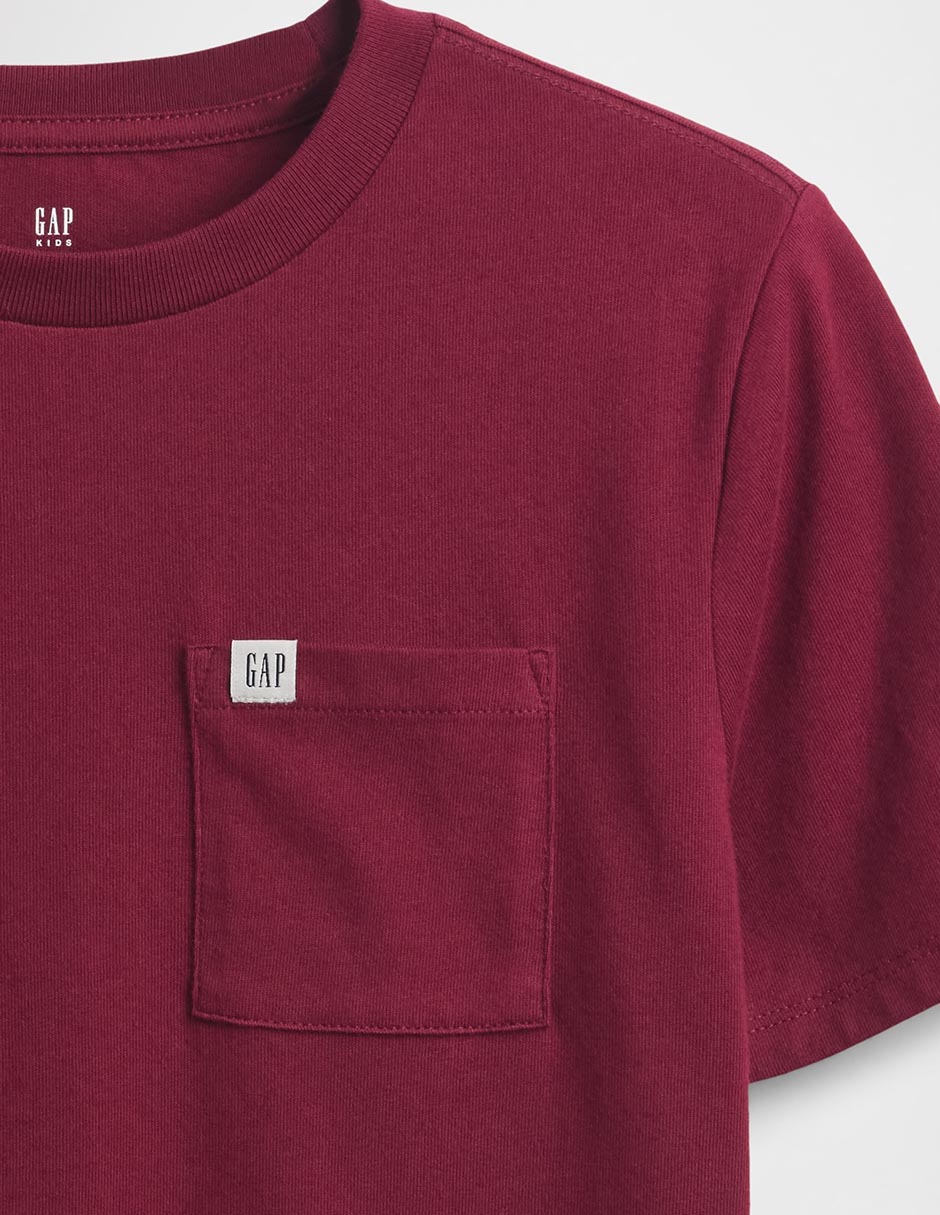 Playera manga corta para niño