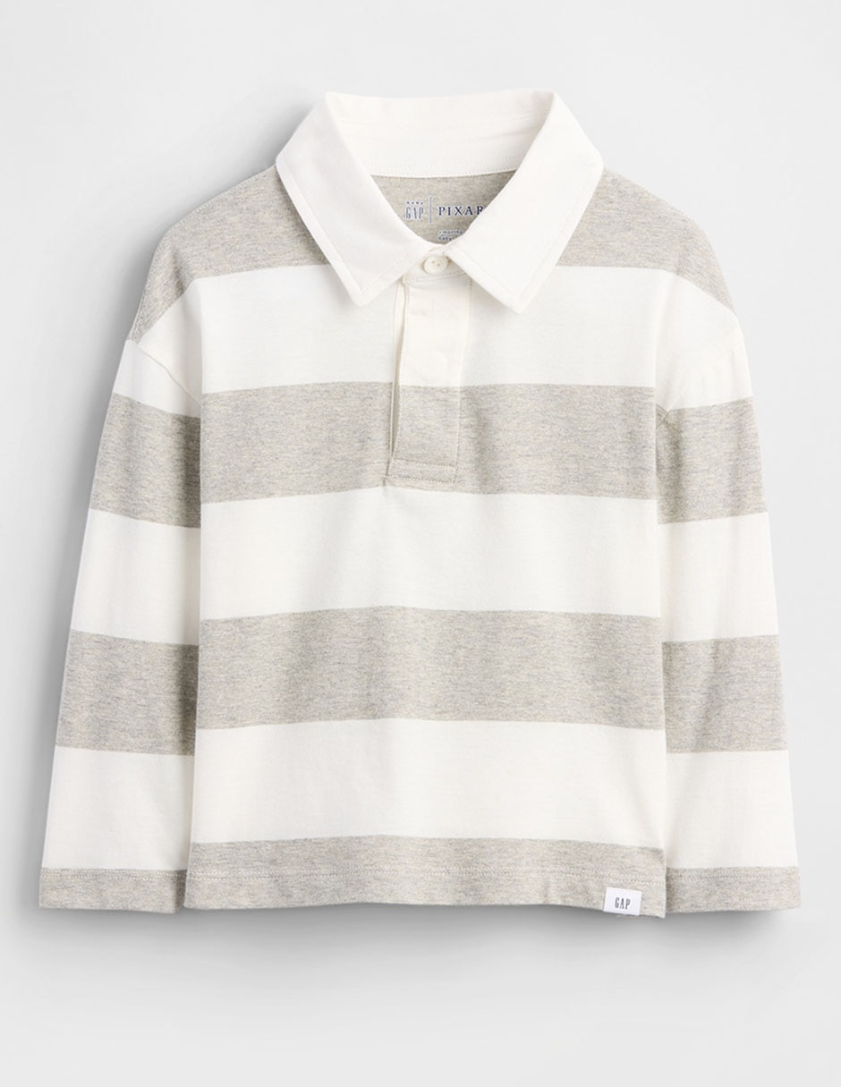 Playera tipo polo Gap de algodón para niño