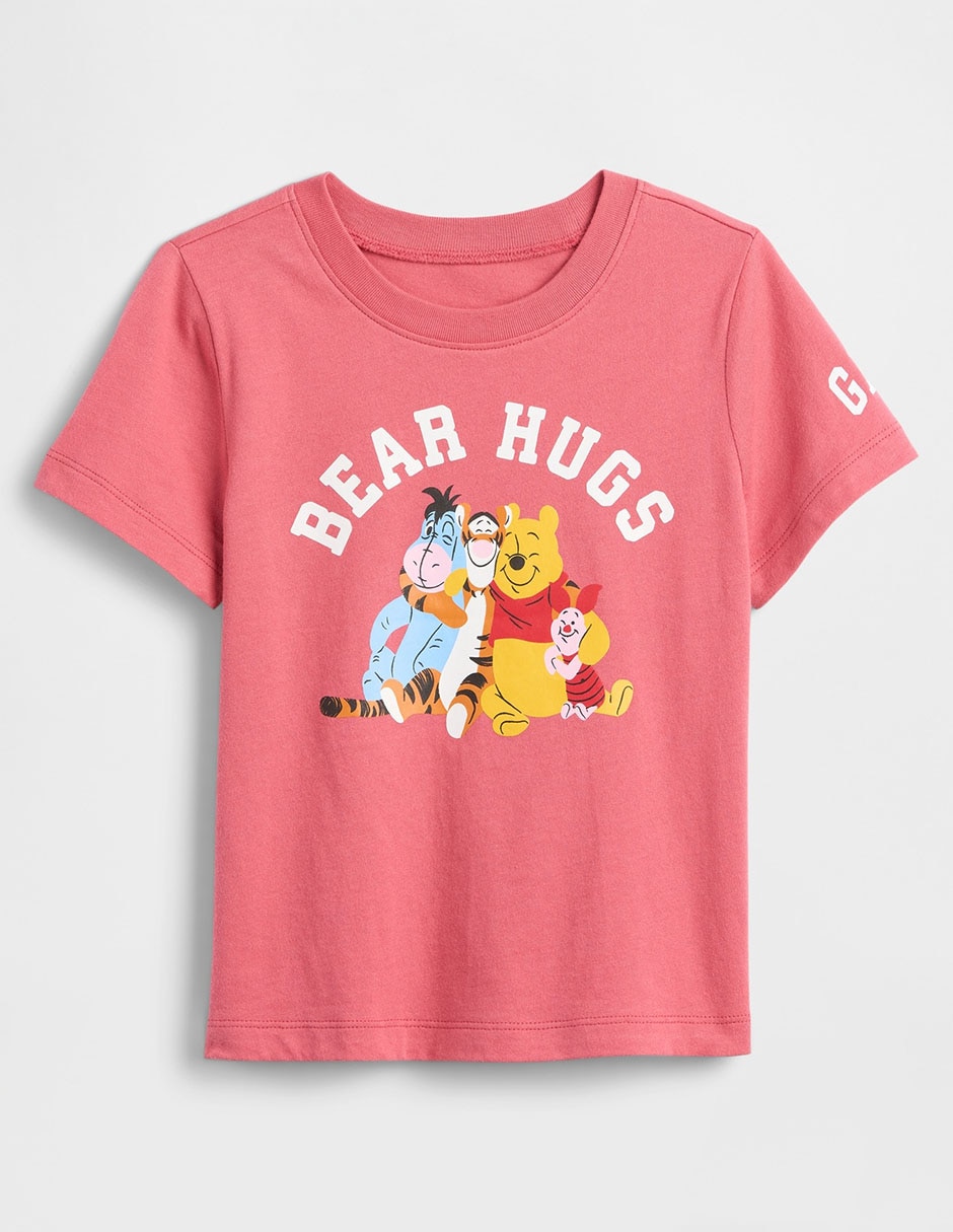 Imagen de producto Playera Winnie Pooh manga corta para bebé niño