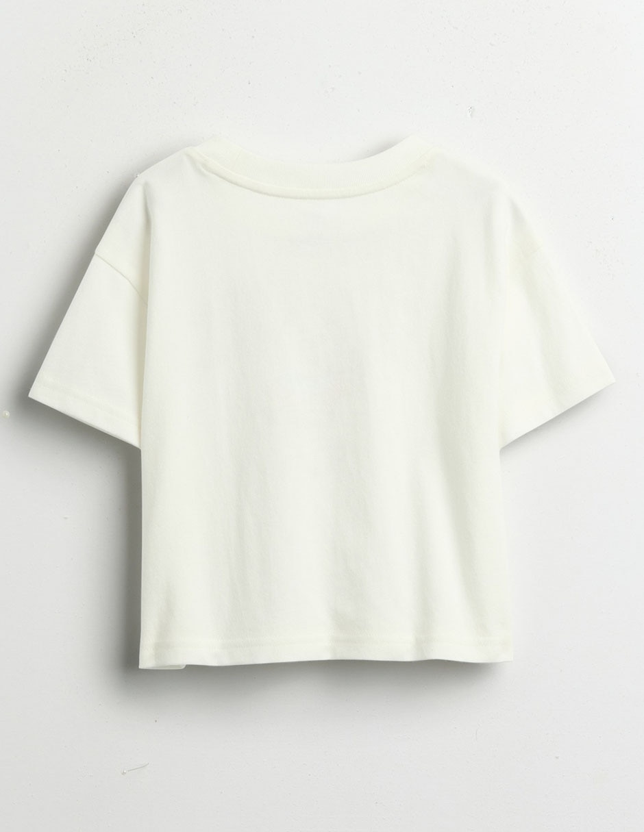 Playera manga corta para niña