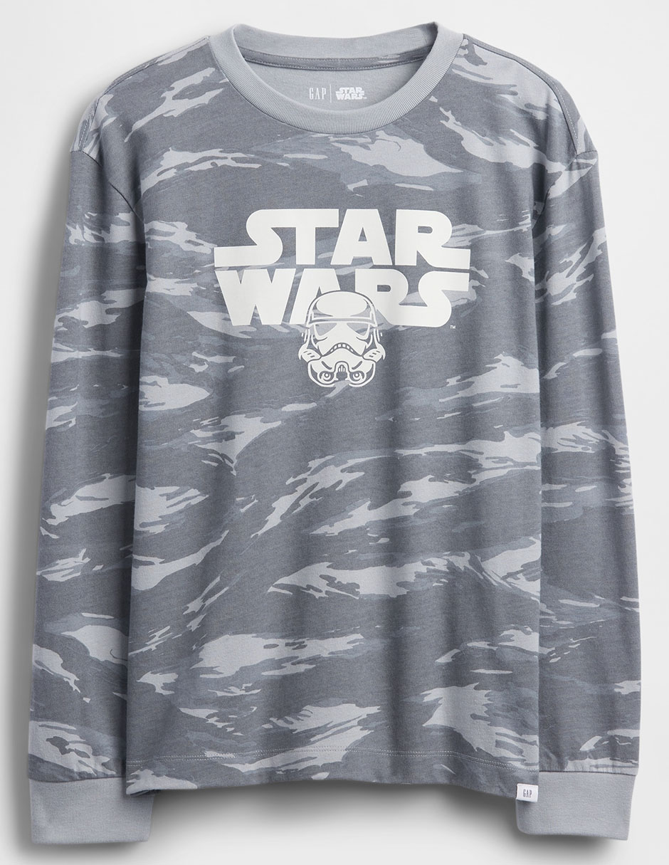 Playera Star Wars manga larga para niño Playera Star Wars manga larga para niño