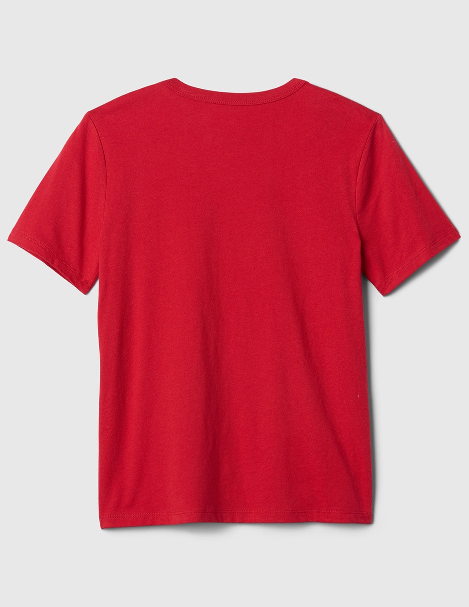 Playera manga corta para niño