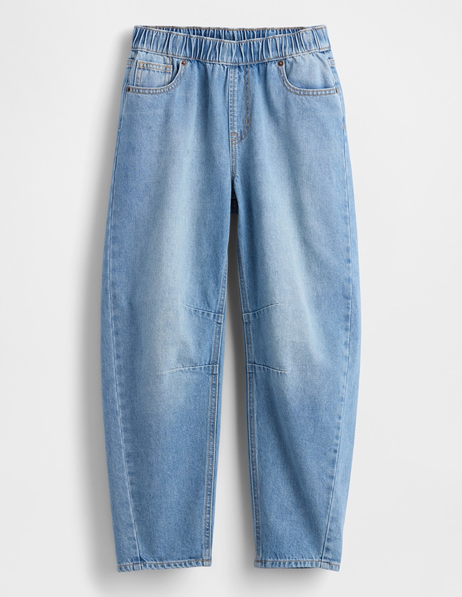 Jeans straight para niña
