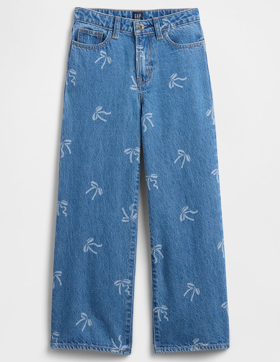 Jeans amplio para niña