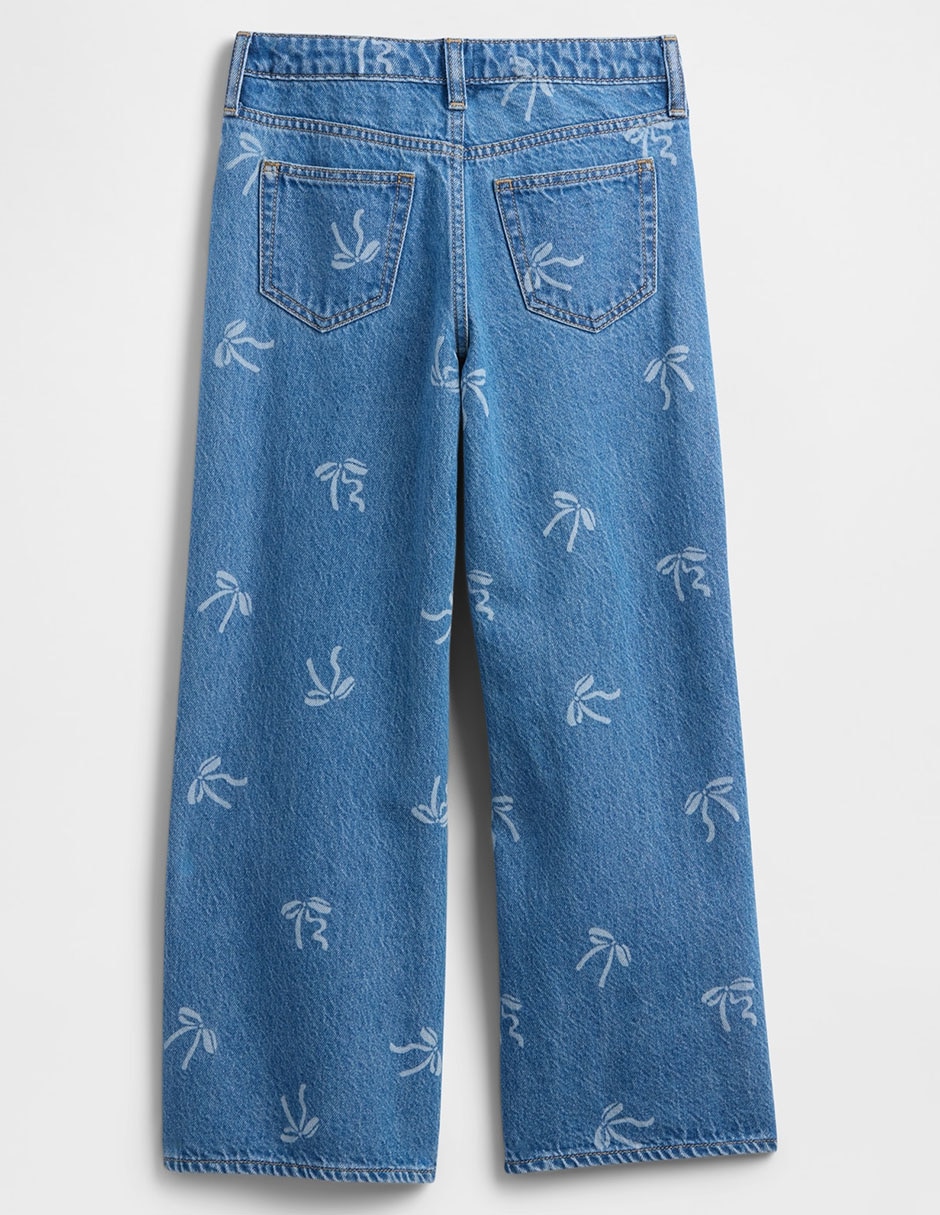 Jeans amplio para niña