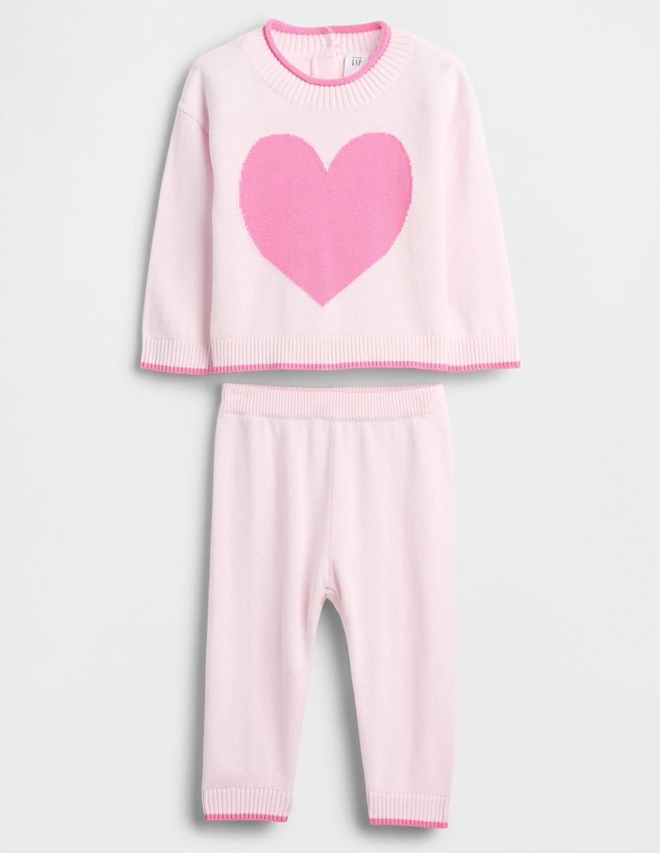 Conjunto de algodón para bebé niña