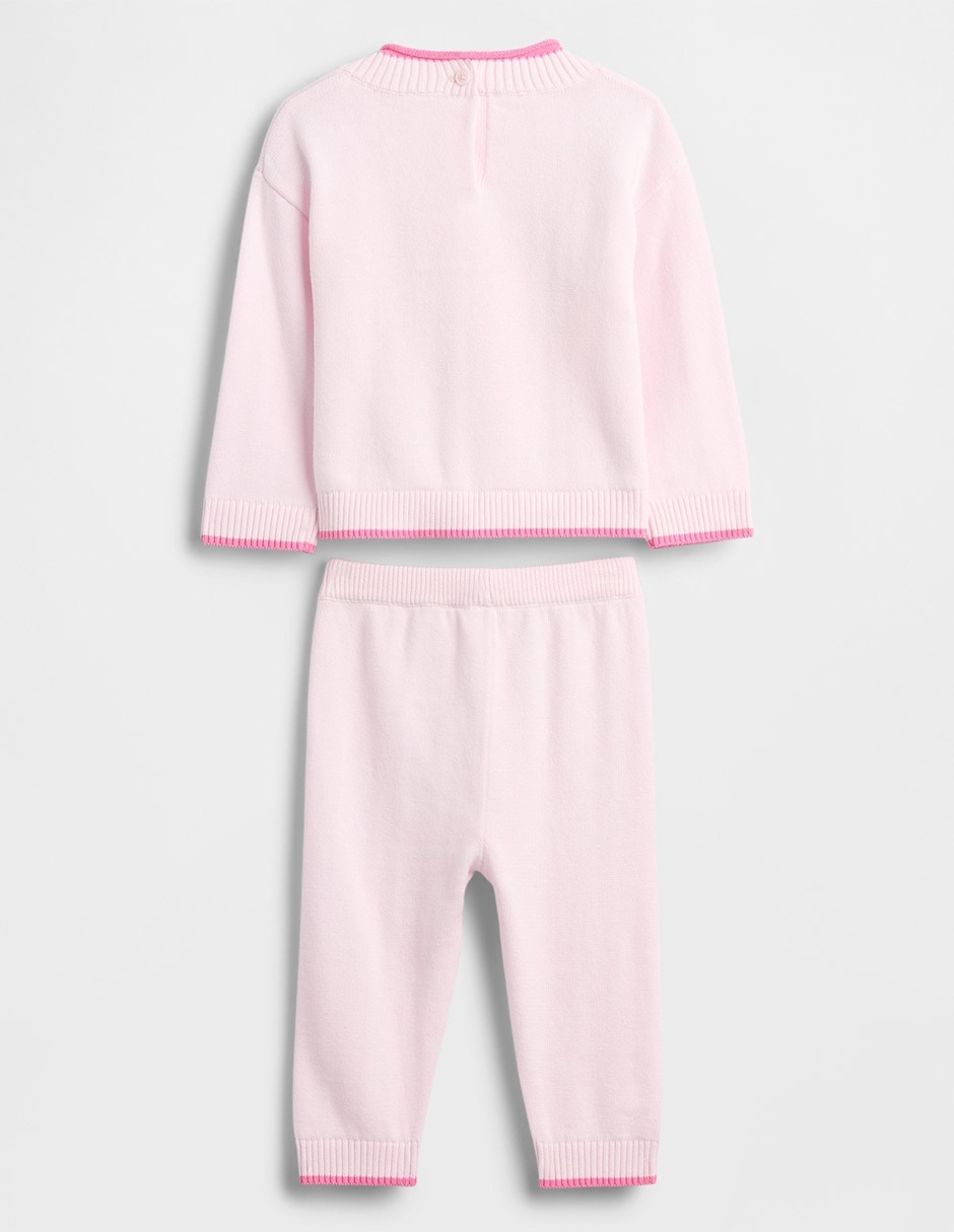 Conjunto de algodón para bebé niña