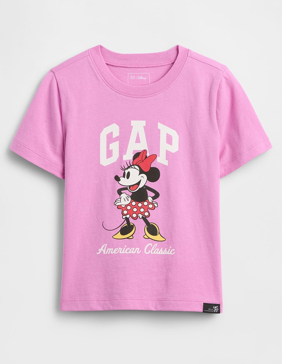 Playera Minnie Mouse Disney manga corta para bebé niña Playera Minnie Mouse Disney manga corta para bebé niña