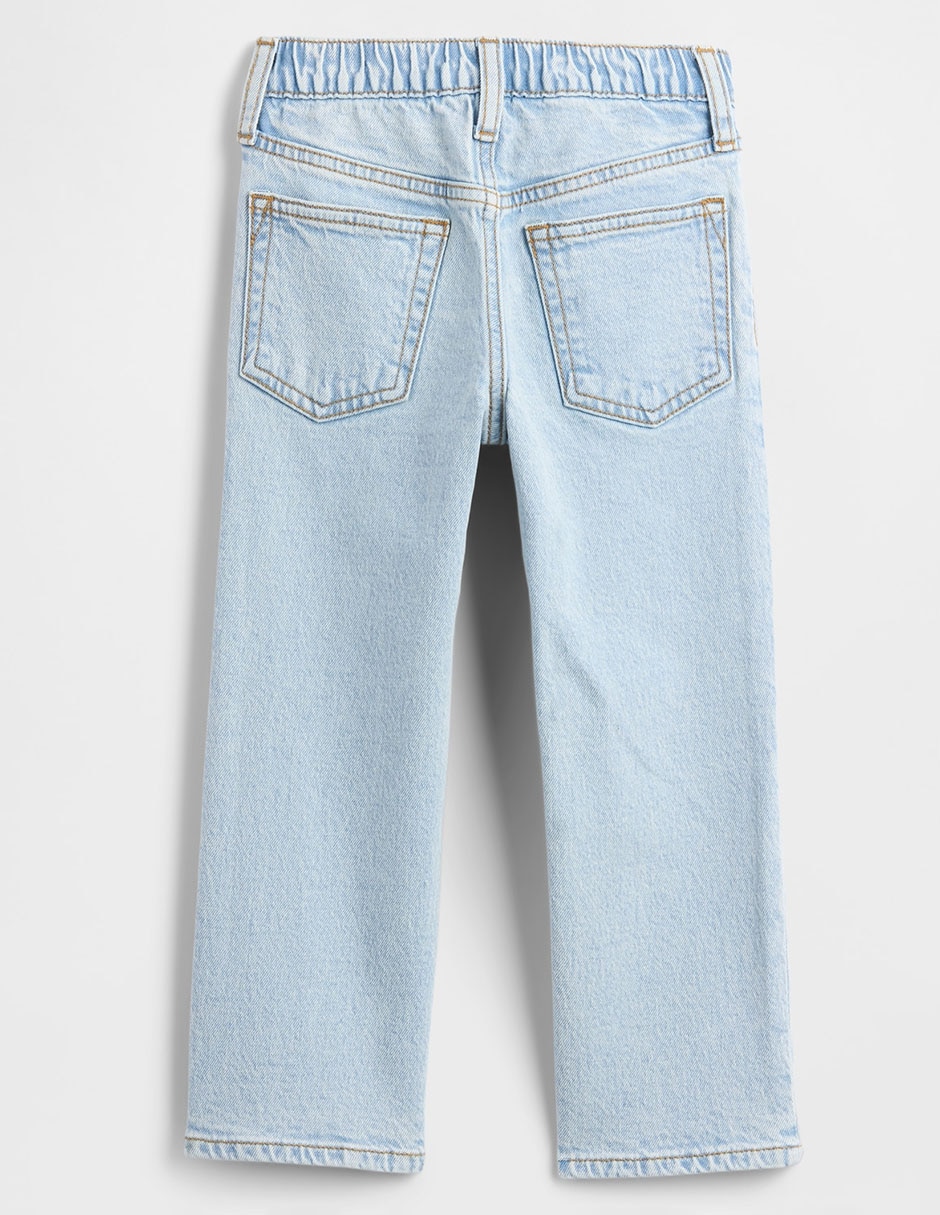 Jeans straight Toy Story lavado claro para niño