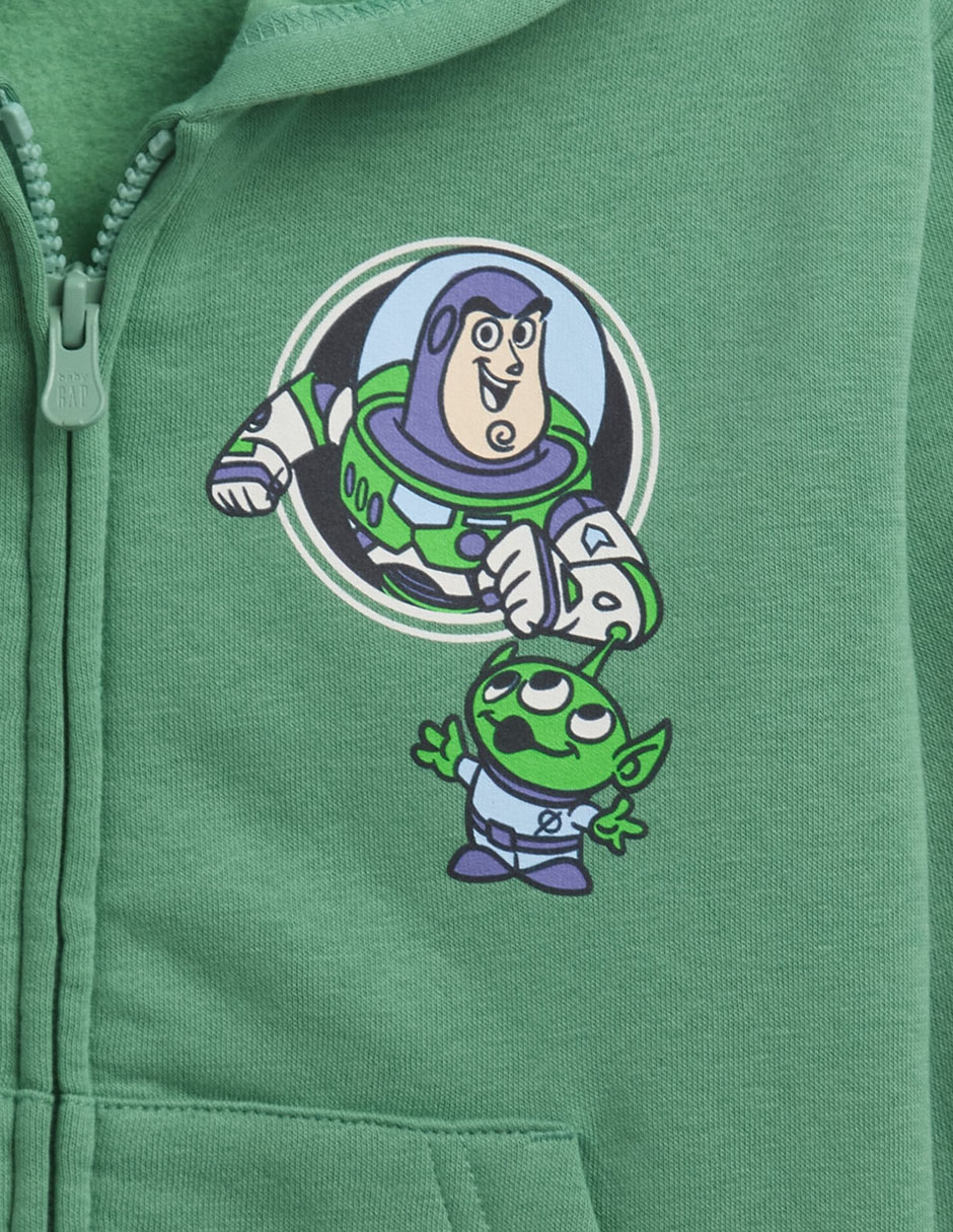 Sudadera Pixar Buzz Lightyear y Aliens de Pizza Planet para bebé 2