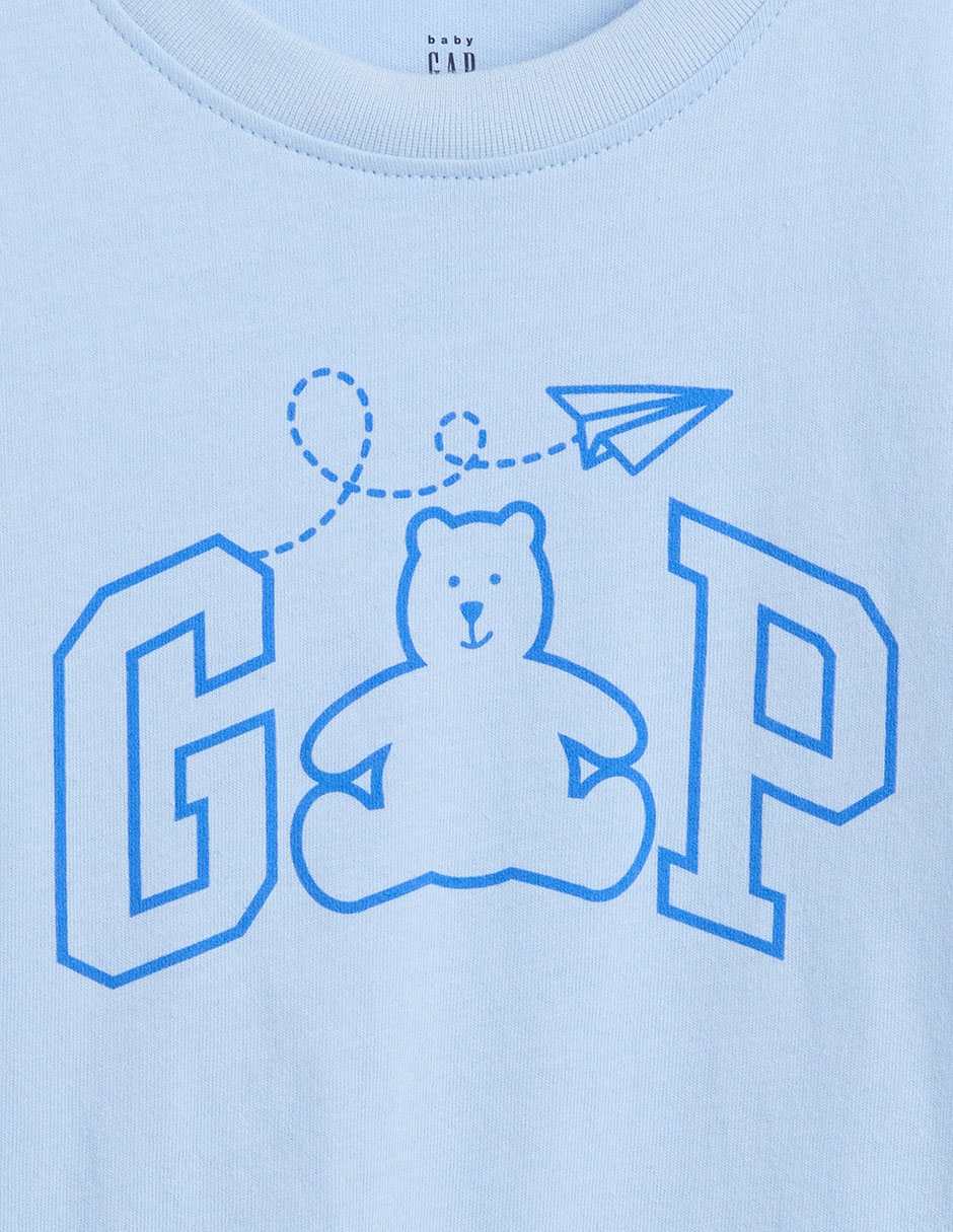 Playera manga corta para bebé niño
