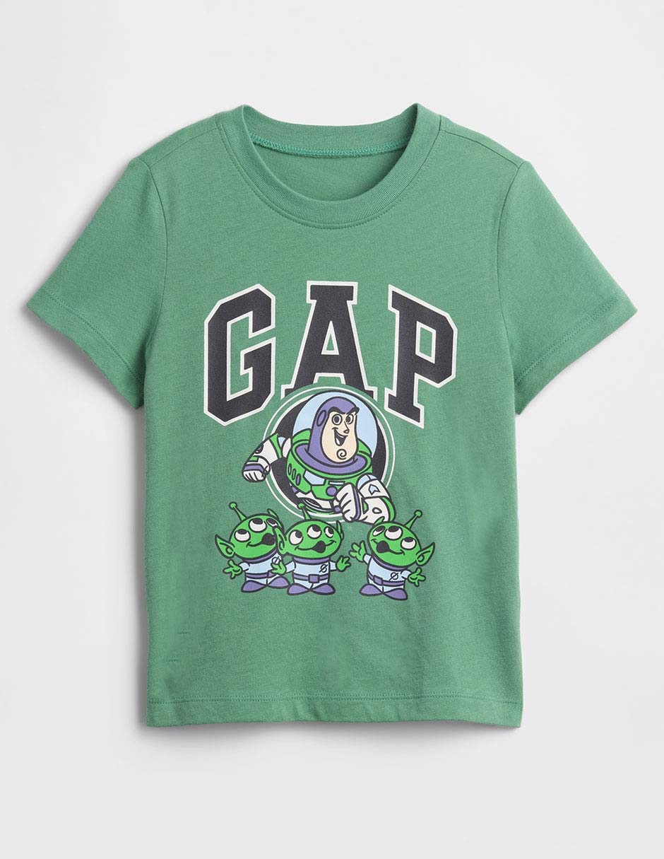 Playera Buzz Lightyear y Aliens de Pizza Planet Disney Pixar manga corta para bebé niño Playera Buzz Lightyear y Aliens de Pizza Planet Disney Pixar manga corta para bebé niño