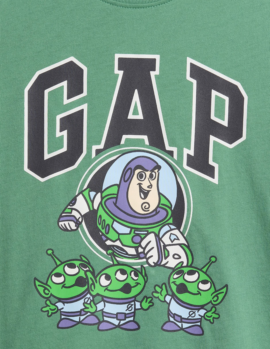 Playera Buzz Lightyear y Aliens de Pizza Planet Disney Pixar manga corta para bebé niño