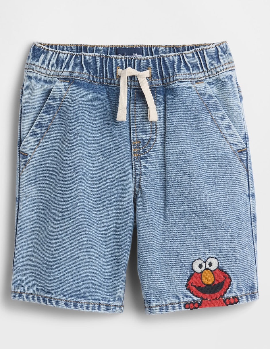 Short Plaza Sésamo Elmo y el Comegalletas para niño