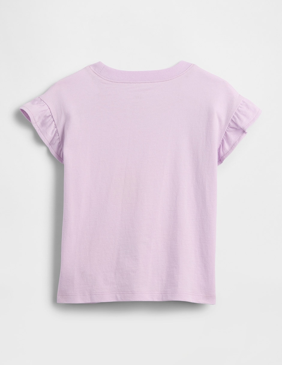 Playera manga corta para bebé niña 3