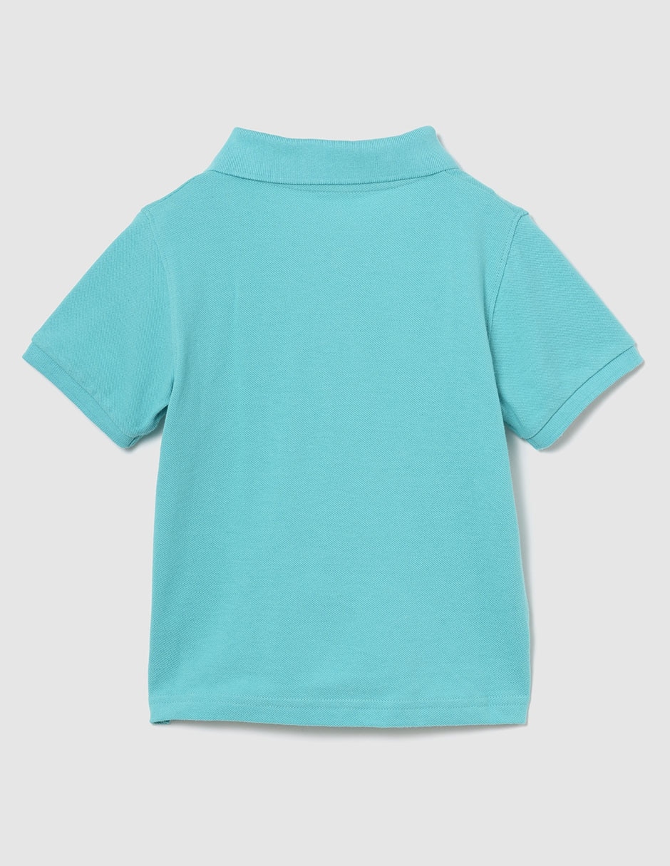 Playera tipo polo Pato Donald de algodón para niño