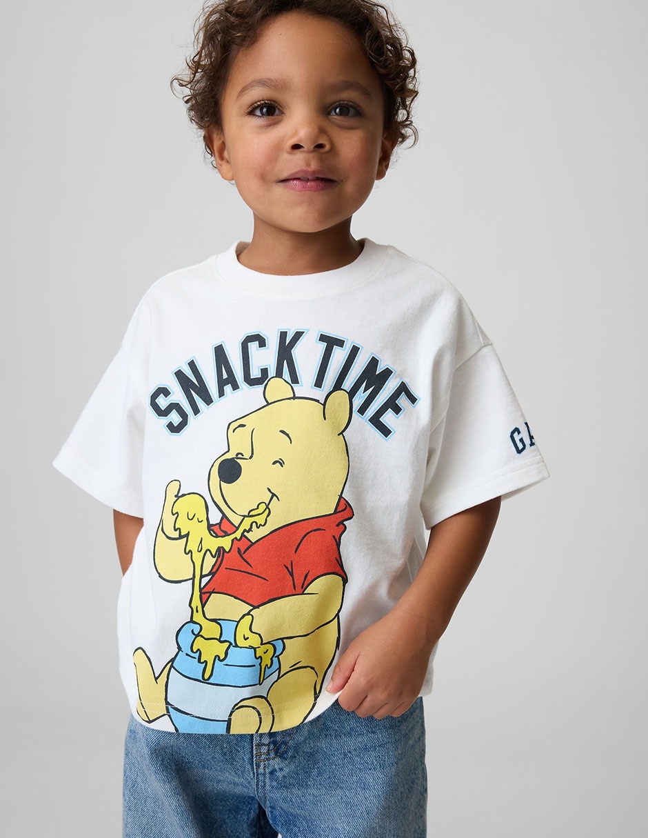 Playera Winnie Pooh manga corta para bebé niño Playera Winnie Pooh manga corta para bebé niño