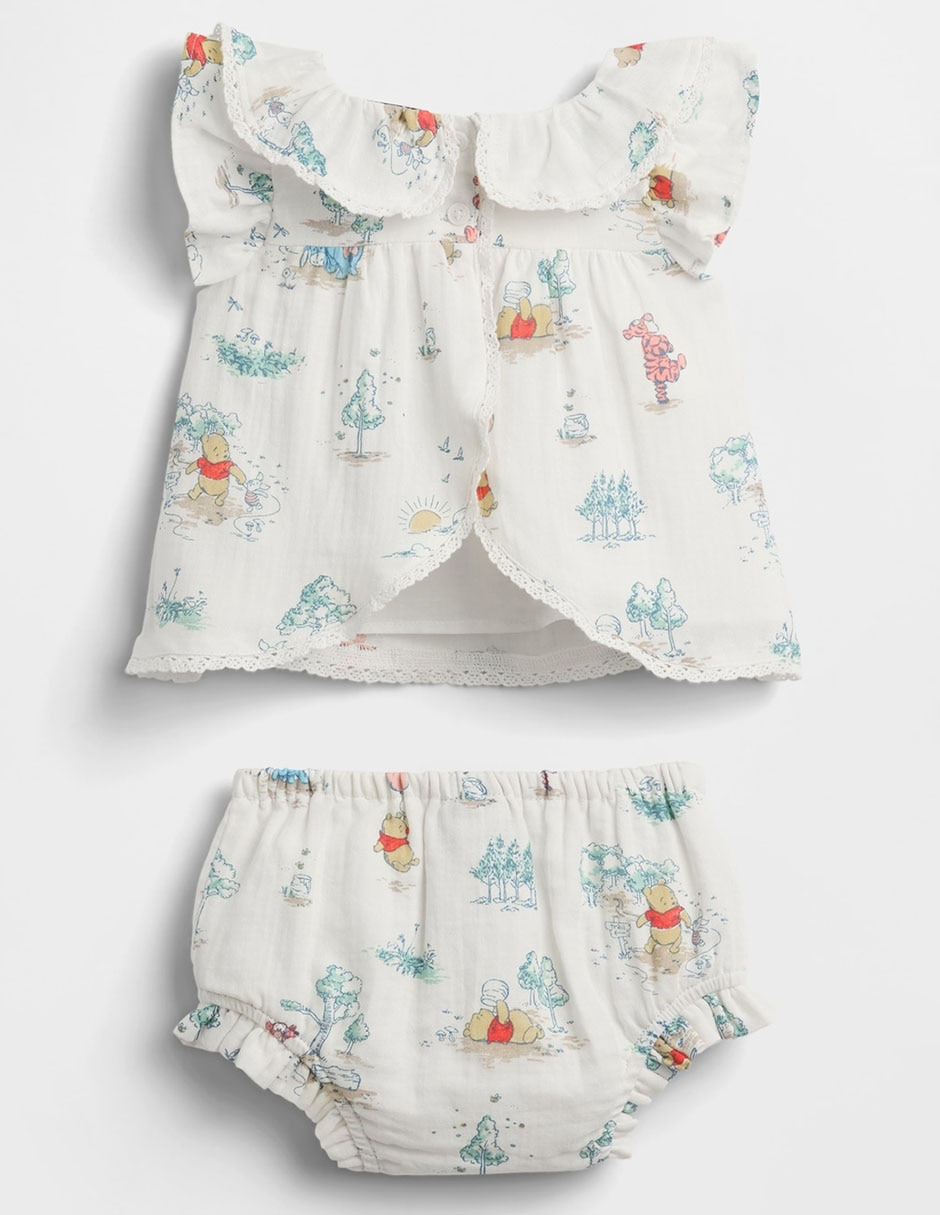 Conjunto de algodón para bebé niña