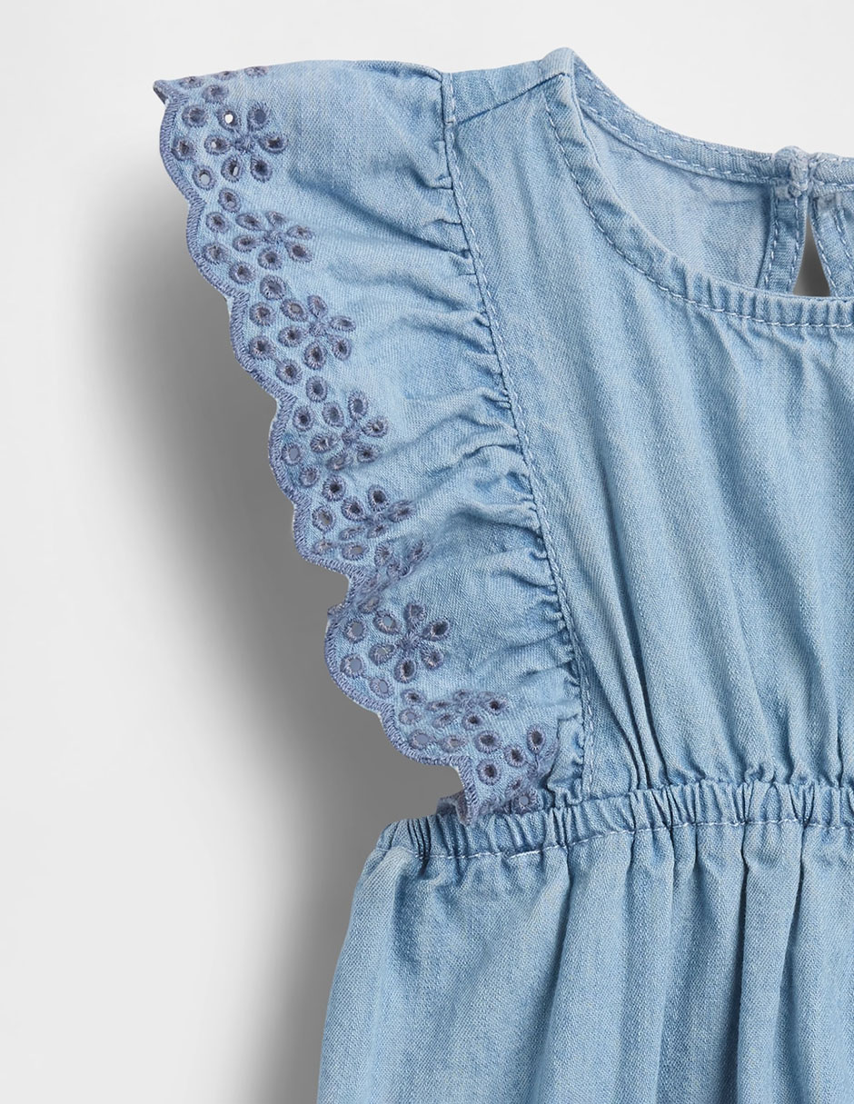 Romper de algodón para bebé niña