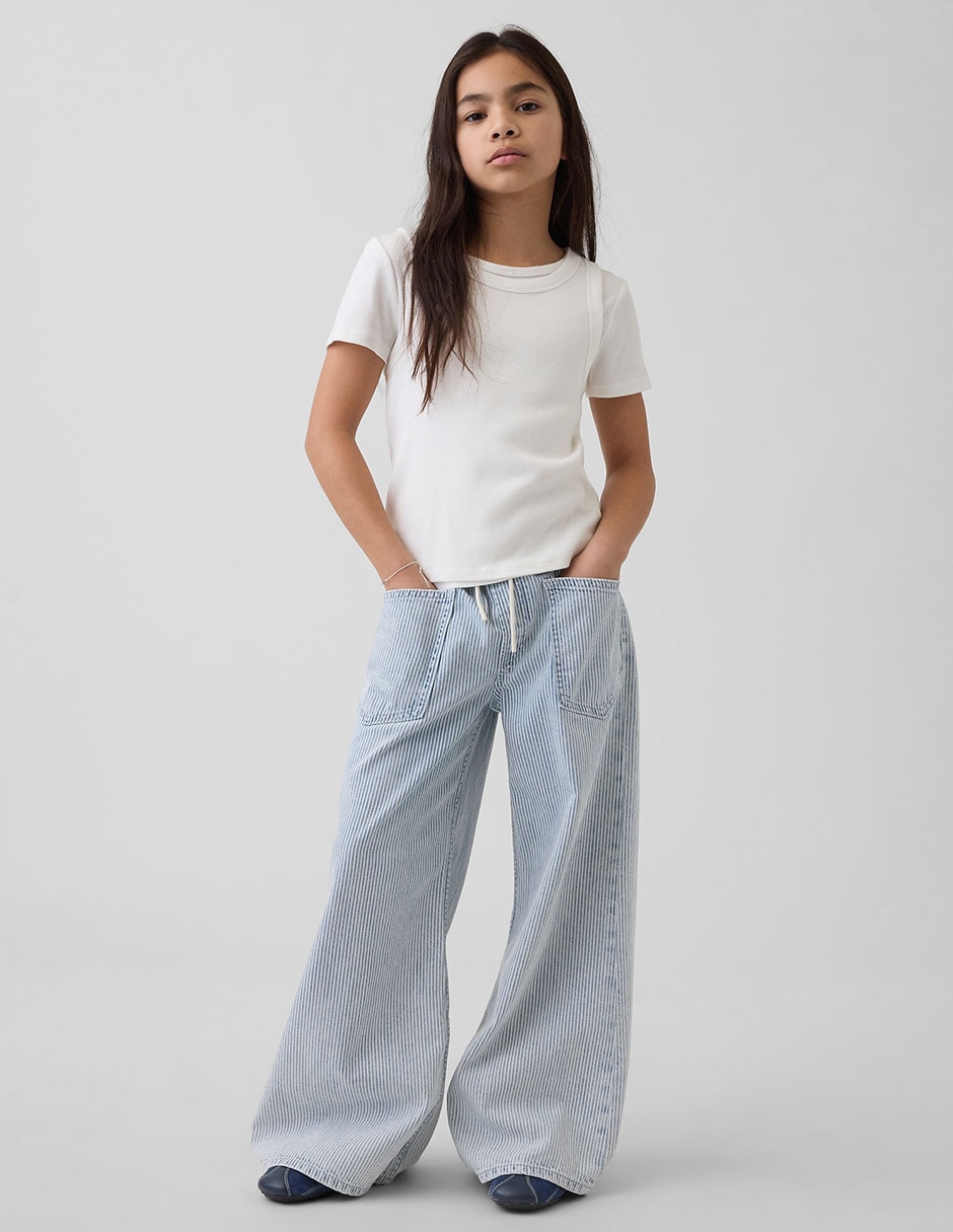 Jeans baggy para niña