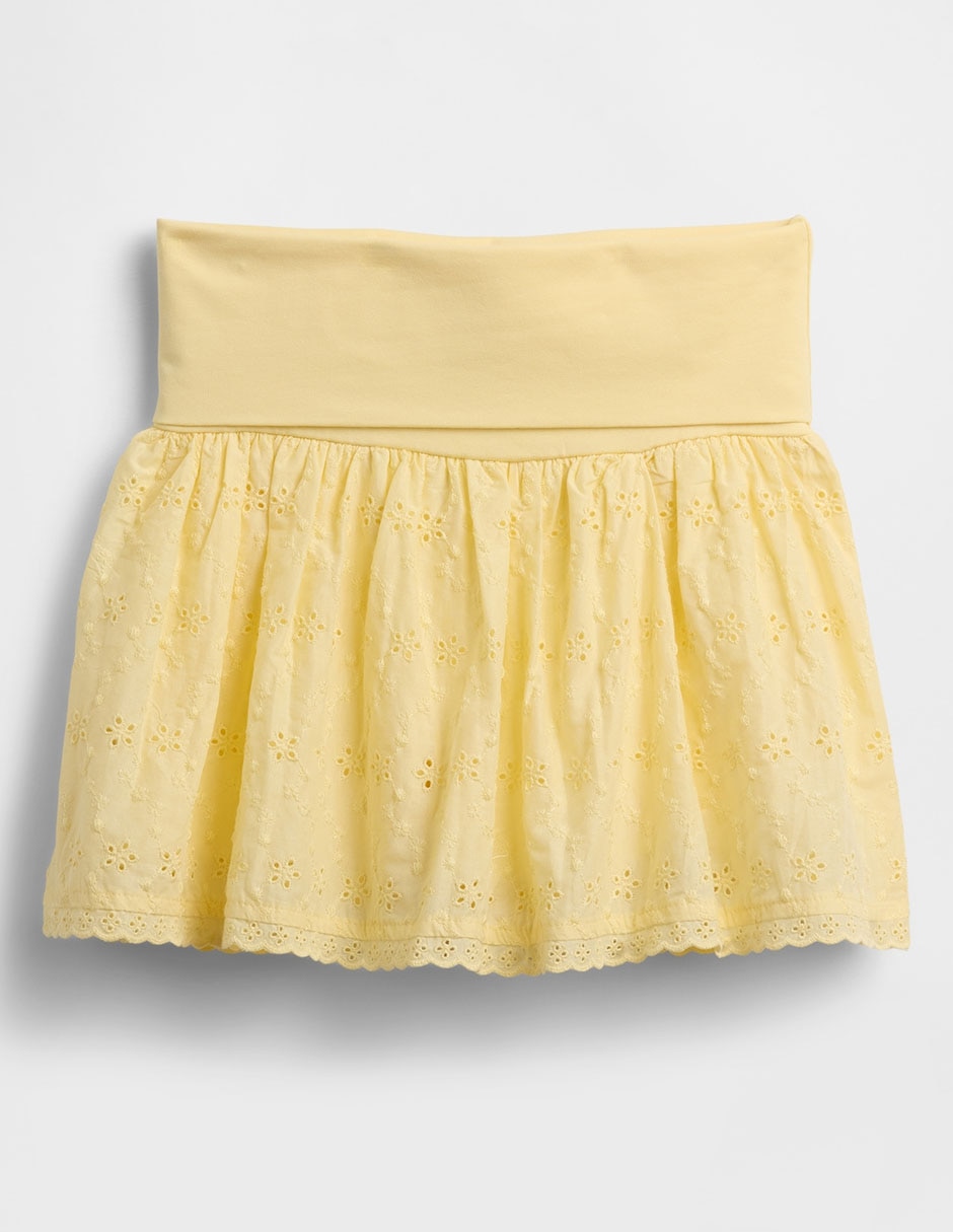 Falda short para niña