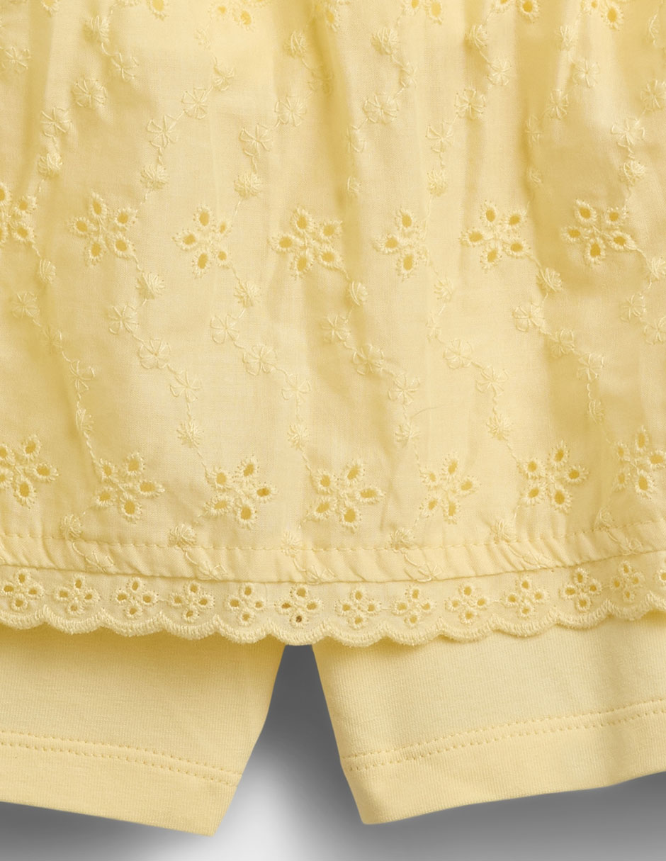 Falda short para niña