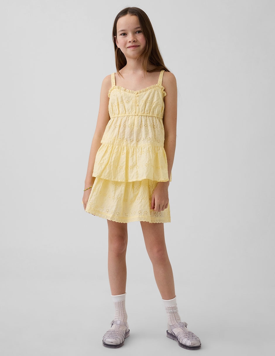 Falda short para niña